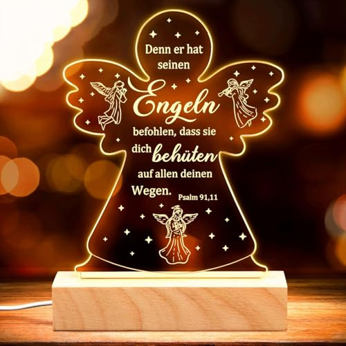 O-Kinee Schutzengel Taufe,Taufgeschenke für Mädchen,Taufgeschenke Jungen,Geschenke zur Taufe,Konfirmation Geschenk für Baby,Kommunion Geschenke（Vor Gebrauch Schutzfolie entfernen）