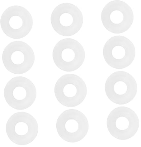 HAKIDZEL 12pcs Silicone Wine Bottle Gasket Sealing Washer Replacement for Home Brew Beer Bottle Lid Gasket Seal Washers