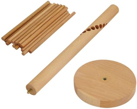 Cabilock Tendedero para Espaguetis de Madera Soporte para Fideos Secador de Pasta para Uso Doméstico Cocinas y Restaurantes