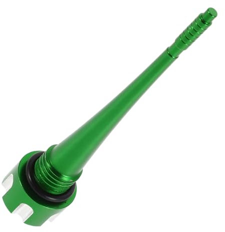 MAGICLULU Astina di livello olio ATV indicatore di livello automobilistico indicatore del livello del fluido dispositivi di misurazione del livello dell'olio indicatore olio lega Verde
