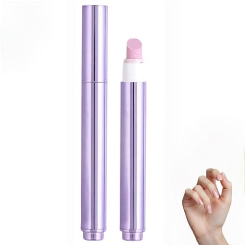 Stylo de soin des ongles 3 en 1 amélioré (2025), repousse-cuticules en céramique avec huile, polissoir pour ongles, ongles secs et abîmés, soin des cuticules, hydratation (1 pcs)