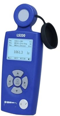 Luxmetro Misuratore di luce spettrale Luxmetro Curva Luxmetro Tester di lux professionale for piante Illuminazione LS330