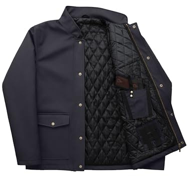 URBAN BUCK Concealed Carry Jacket Men Insulated Heavy-Duty Tactical Jacket with Pockets- Covert Grey Coat (XL)