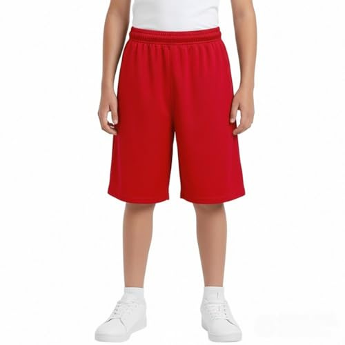 Mjjsk Pantaloncini per ragazzo UK Casual Estate Sport Pe Pantaloni corti Bambini Atletica Scuola Pantaloncini leggeri Bambini Traspirante Pantaloni morbidi