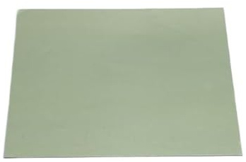 Placa de fibra de vidrio, Hoja de fibra vidrio 200 mm x 250, laminado verde, epoxi FR-4 for placas circuito impreso, 1 pieza(0.6x200x250mm)