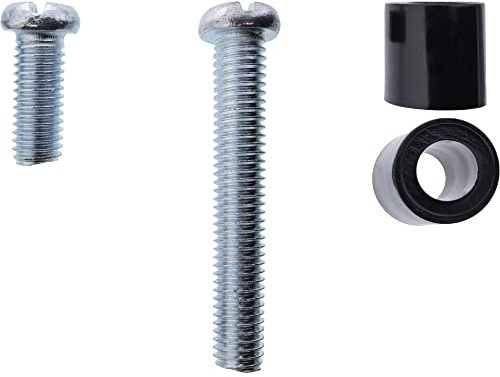 InLine 23100Y vis et Boulon Kit de vissage M8 8 pièce(s) - Vis et boulons (Kit de vissage, M8, Tête Plate, Aluminium, Noir, 8 pièce(s))