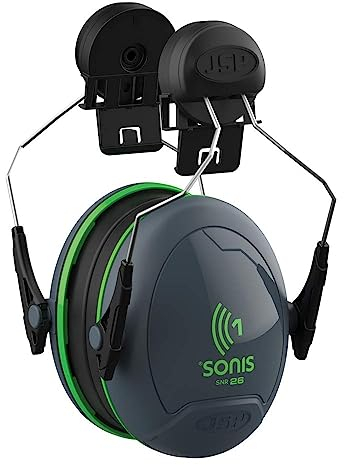 JSP Cuffie Antirumore Sonis, 1 per Elmetti, Indice SNR 26dB (AEB0100CY800)