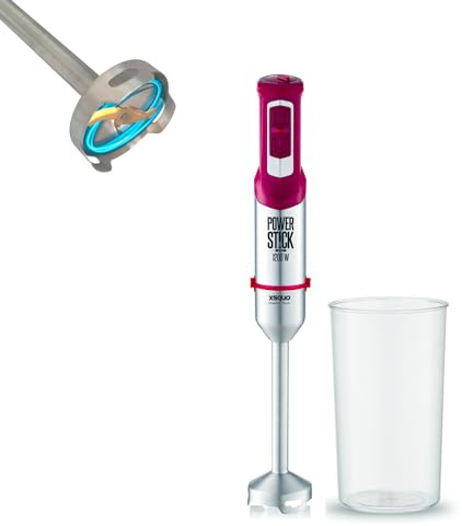 Batidora de Mano y Maximo Rendimiento 1200 w. Power Stick Max con vaso mezclador