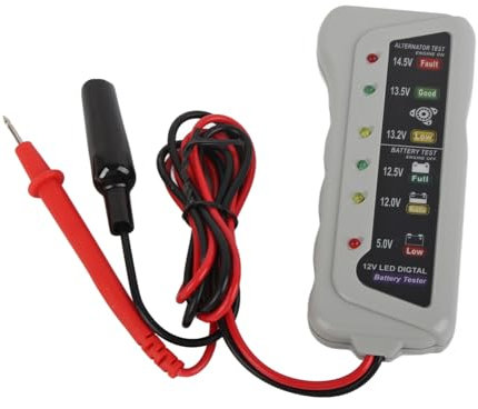 Autobatterietester, 2-14,8 V, Autobatterietester, Lagerung/Wartung, Ladegerät, Systemanalysator, Prüfwerkzeug für LKW, Marine, Motorrad, SUV, Boot