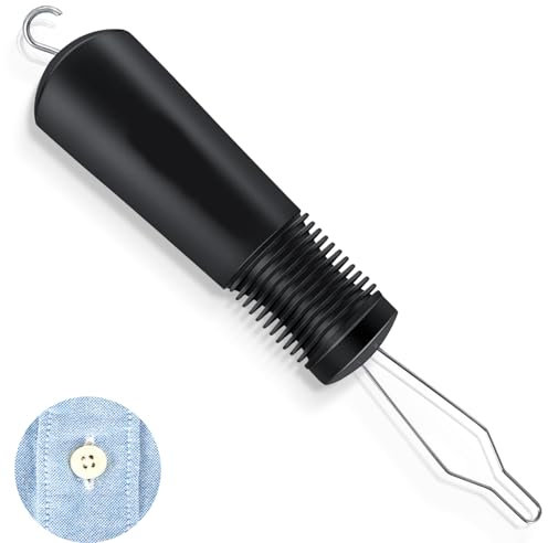 Gancho de Botón y Tirador de Cremallera,Ayuda para Discapacitados Botones de Una Mano Dispositivo de Ayuda para Botones Herramienta de Ropa de Vestir para Artritis Discapacitados Personas Mayores