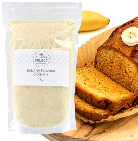 Culpitt Banana Bread Cake Mix | 1kg | Easy, Reliable, Delicious, Bakes For Celebration Sponge Cakes & Cupcakes | Made in UK