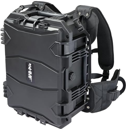 HMF 15401-02 - Zaino per fotocamera da esterno (schiuma a dadi, 47,5 x 38 x 22,5 cm)