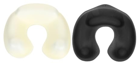 FRCOLOR 2stücke Friseur Haarschneide-nackenschale Ergonomischer Schwamm-haarkamm Für Färbung Und Dauerwelle Salon-werkzeug Für Sauberes Arbeiten Und Effizientes Styling