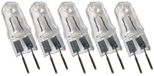 DLEDMOP GY6.35 Sockel G6.35 Halogenlampe 35W 50W 75W 100W 150W 220V GY6.35 Sockel Glühbirne warmweiß 2700 K Halogen Stiftsockel Klare Kapsel Dimmbare Lampe 100W