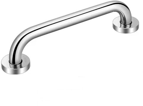 Maniglia di sicurezza multifunzione in acciaio inox per bagno, doccia, maniglia per WC, supporto di sicurezza antiscivolo (30 cm)
