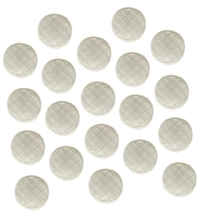 DECOMELODY Coppette Assorbilatte Per Maternità e Copricapezzoli in Cotone Ecologico a 3 Strati, Riutilizzabili, Traspiranti e Confortevoli, Confezione Da 20 Pezzi Per Uso Domestico e Allattamento