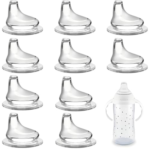 YOFDAL 10 Stück Entenschnabelsauger, Universelles Babyflaschenzubehör, Schnuller