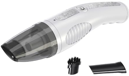 Aspirapolvere portatile wireless: aspirapolvere portatile con batteria ricaricabile con forte potenza di aspirazione 13000 pa Ideale per auto, casa, cucina, ufficio, portatile, multifunzionale