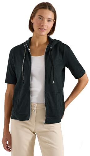 Cecil Jacke mit Hoodie Palm Breeze Green XXL