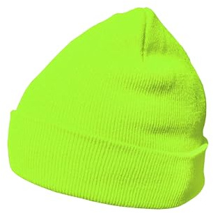 DonDon Berretto Uomo Berretto Donna Beretto Invernale Beanie Design Classico Amarillo neón