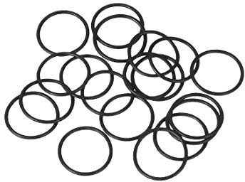 sourcing map 20 Stück Nitrilkautschuk O-Ring Metrische Dichtung Gummi 12mm Außendurchm. 10mm Innendurchm. 1mm Breite