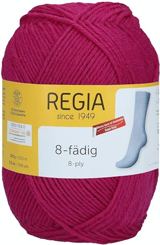 Schachenmayr Regia 8-Fädig, 150G fuchsia Handstrickgarne