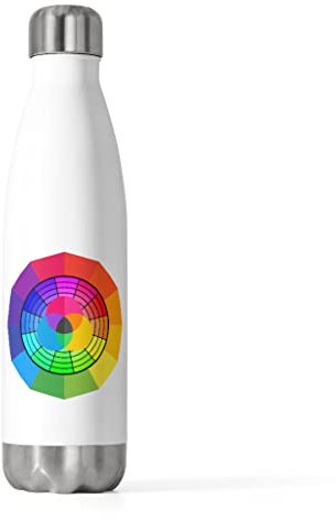 Bouteille isotherme de 591 ml - Collection artistique - Pour les amateurs de travaux manuels - 591 ml