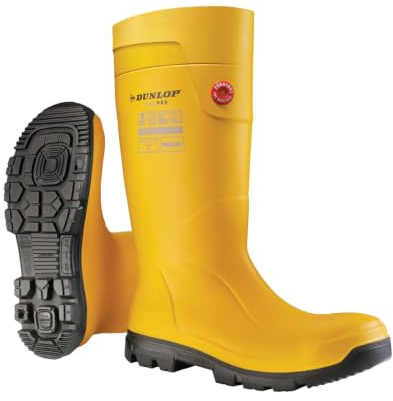 Dunlop Protective Footwear unisex Purofort TerraPRO industriell känga, gul, 6,5 UK, gUL, 39.5 EU
