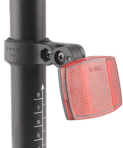 Fahrrad-Heckreflektor,Mountainbike-Reflektoren,Sicherheits-Fahrradrückstrahler für bessere Sicht - Einfache Installation, Fahrradzubehör, hochreflektierende Nachtwarntafel für Motorräder, Motorroller