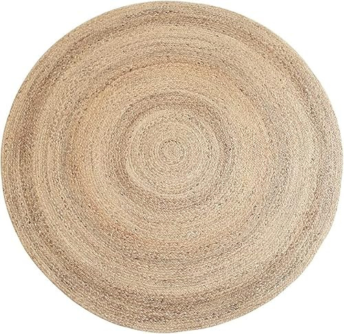 HHOZsafety Tappeto Moderno Tappeti Rotondi in Paglia Tappeti Rotondi in Canna d'Acqua Dolce Tappeti Fatti a Mano Semplice Soggiorno Tavolino Camera da Letto con