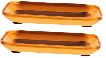 DRESSOOS 2stücke Schraubenhalter Aus Aluminiumlegierung Werkzeughalter Für Kleinteile-organizer Rc-schale Mit Boden Für Modellreparatur Und Hardware-aufbewahrung