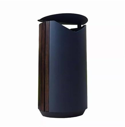 Cubo De Basura Para Exteriores Contenedor de frutas al aire libre Contenedores de basura clasificados al aire libre Contenedores de cáscara de fruta de acero inoxidable Contenedores de basura de villa