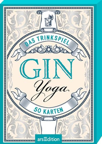 Gin-Yoga: Das Trinkspiel. 50 Karten | Lustiges Partyspiel, perfekte Geschenkidee für Freunde (Partyspiele)