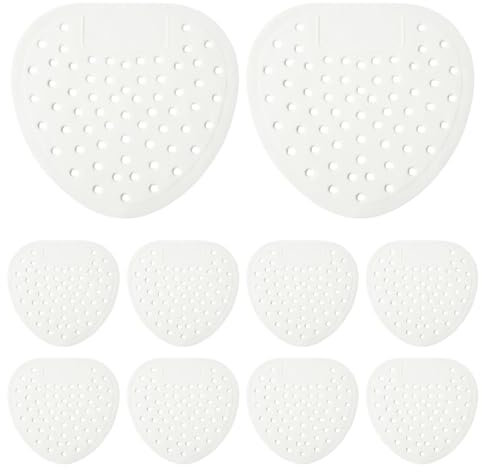 Alfombrillas desodorantes para urinarios |Ambientador Natural 10PCS Urinal Mat Eco Friendly,Alfombrilla de orinal multifuncional segura para hoteles Baños Baños Hogares Hostales Aseos