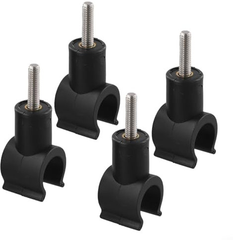 QOXEZY Easily Repair Your Camping Trolley with These 4 Essential Plastic Buckles (6mm)