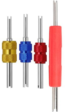 Fluxioxtna 4 válvulas dobles para quitar núcleos de vástago, herramienta de extracción de núcleos, herramienta de instalación de automóviles y camiones