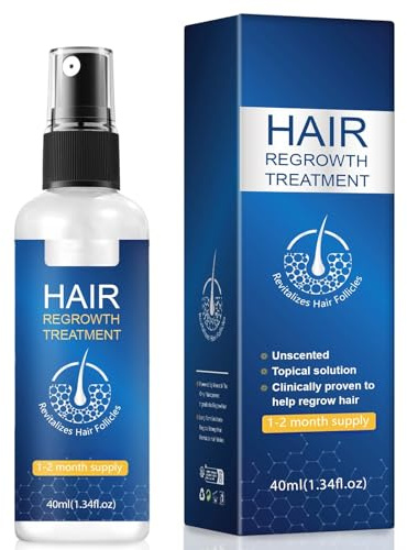 40ml Spray per Capelli,Spray Tonico Rinforzante,cura efficace&delicato,per capelli visibilmente più forti
