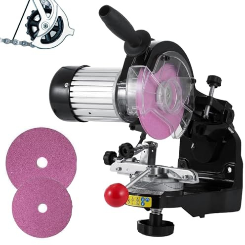 Chainsaw Sharpener Jig Kit, 230W Portable Adjustable Angle Tool Polisher, 3000Rpm Motor & 0-35° Adjustable Angle, High Stability And Accuracy, For Professionals And Diy Enthusiasts