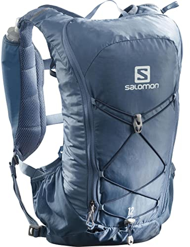 Salomon Agile 12 Unisex Hydration Vest, Trail RunningTB, Running, Hiking, Dynamic Comfort, Quick Access, and Multi-purpose
