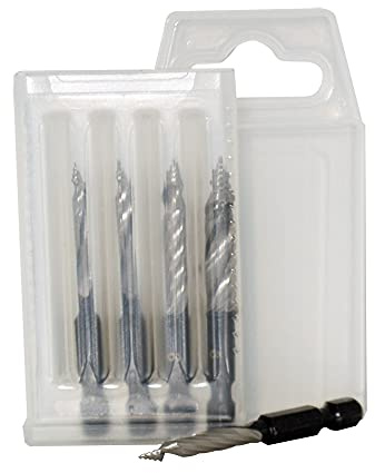 Easy Bit Set 5-tlg., die modernen, variablen Knotenbohrer Ø 3-4-5-6-8, Schaft 1/4 6-kant