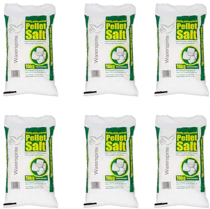 Watersprite 10kg Water Softener Salt Pellets Bag - Suitable for All Brands of Softener. Premium Quality High Purity White Salt Dissolves Evenly and Cleanly to Protect Your Softener (6)