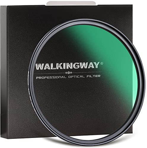 Walking Way 72mm UNC UV Filter Super Slim Schutzfilter für Kameraobjektive | Mehrschichtvergütetes optisches Glas reduziert Reflexionen, schützt das Objektiv vor Staub, Kratzern, ideal für klare Fotos