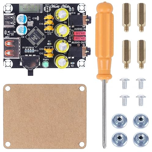 Scheda Decodifica Senza Perdita ZK-PT2,HIFI5.1 Modulo Amplificatore Compatibile Bluetooth Disco U per Altoparlante di Riparazione Modificato Home Theater