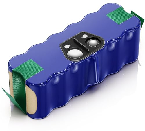 Morpilot XLife Batterie 14.4V 4050mAh pour iRobot Série 500 600 700 800 etc, Extended Life Batterie Ni-MH de Durée de Vie Ultra Longue 1000 Cycles