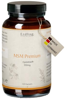Waldkraft MSM Premium Kapseln 120 Stück – Methylsulfonylmethan (OptiMSM®) – Organischer Schwefel mit 99,9% Reinheit durch Destillation – Vegan & Ohne Füllstoffe