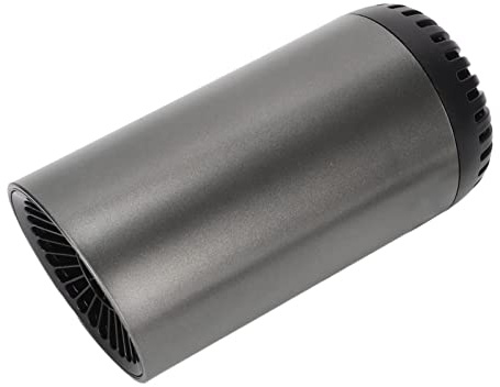 Masyrt Chauffage de Voiture Portable 12 V, Dégivreur de Chauffage de Voiture, Chauffage de Voiture en Forme de Tasse, Radiateur Soufflant électrique avec Support D'aspiration, Déshumidificateur de