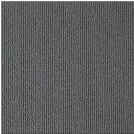 moquette in quadrati, Piastrelle for pavimenti in moquette commerciale, piastrelle autoadesive staccabili e attaccabili, quadrati di moquette antiscivolo lavabili for pavimenti(Gray)