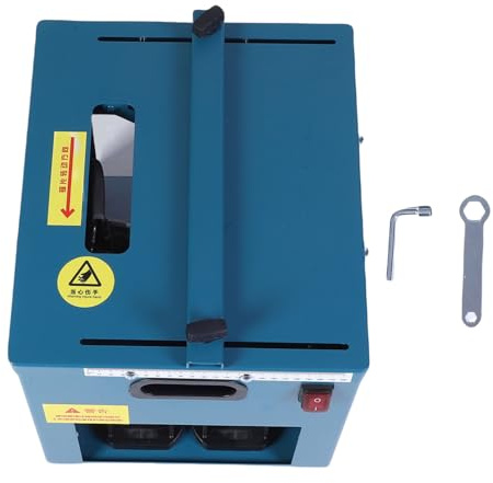 Marhynchus Portable Table Saw, 5 Inch 6500 RPM Cordless Mini Table Saw with Adjustable Angle 0-45° and Safety Guard, for Hardwood Plywood Aluminum Cutting