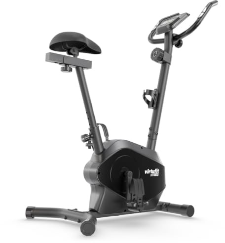 VirtuFit Cyclette serie – Bicicletta fitness per casa – Bicicletta ergometro – Indoor Bike (HTR 100)