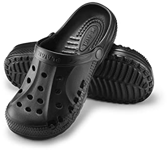 ESTRO Gartenclogs Herren Gartenschuhe Damen - Gartenclogs Damen Unisex Leicht Gummischuhe Sommer Garten Clogs Herren A78 (42, Schwarz)